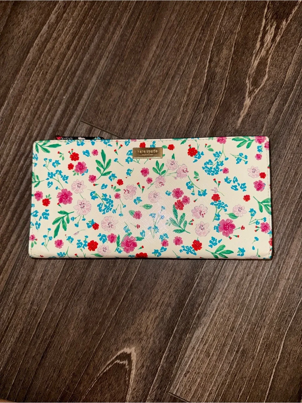 kate spade floral Wallet